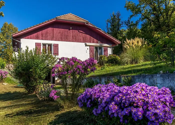 Maison Dans Un Parc De Verdure